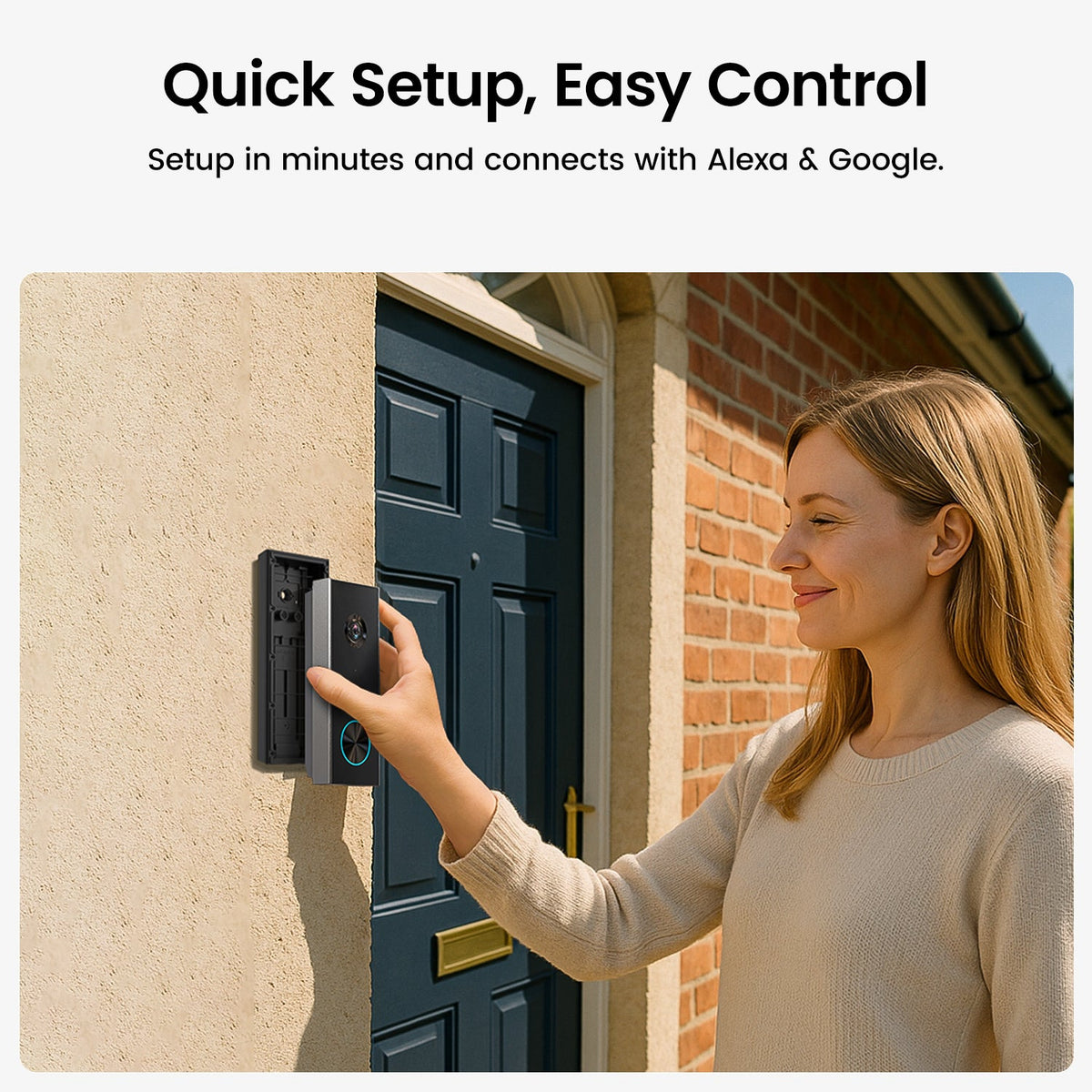 4K SolarCam P1 Max with aosuCortex System + Video Doorbell Pro + IndoorCam P1 Pro